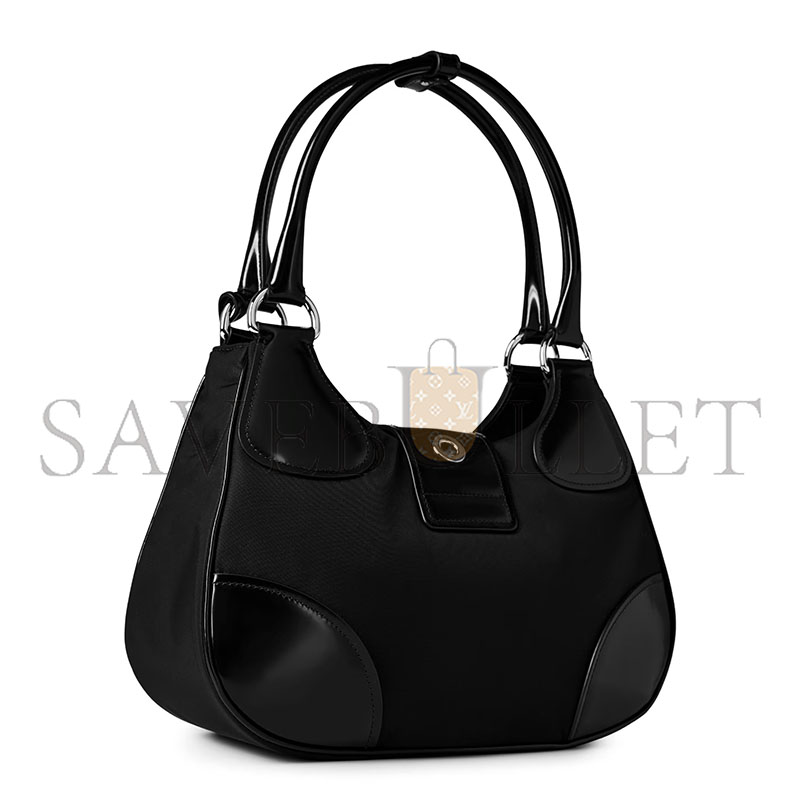 Pra*a re-nylon moon shoulder bag 1ba381 (22.5*16*7.5cm)